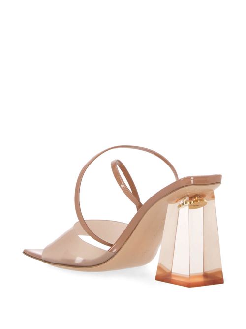 85mm square-toe sandals Gianvito Rossi | G3220885PLXGSVPRALINE